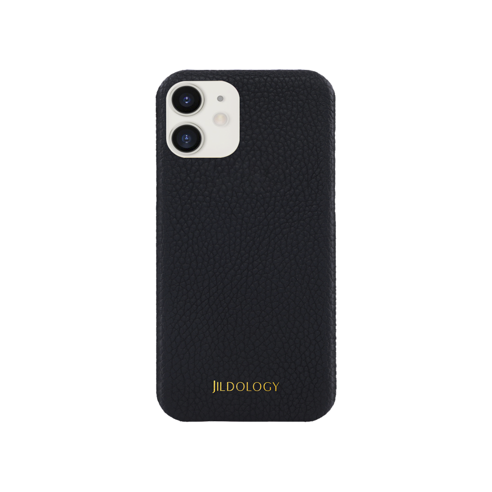 きれい上品レザー調★MIMCO★ミムコロゴ入り iPhone 12 mini iPhone 12 mini) カスタマイズ バックカバーケース [納期: 2ヶ月